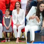 Kate Middleton y la princesa Charlotte se coordinan en los Juegos de la Commonwealth