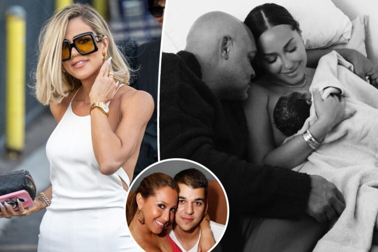 Khloé Kardashian felicita a la ex de Rob, Adrienne Bailon, por su bebé