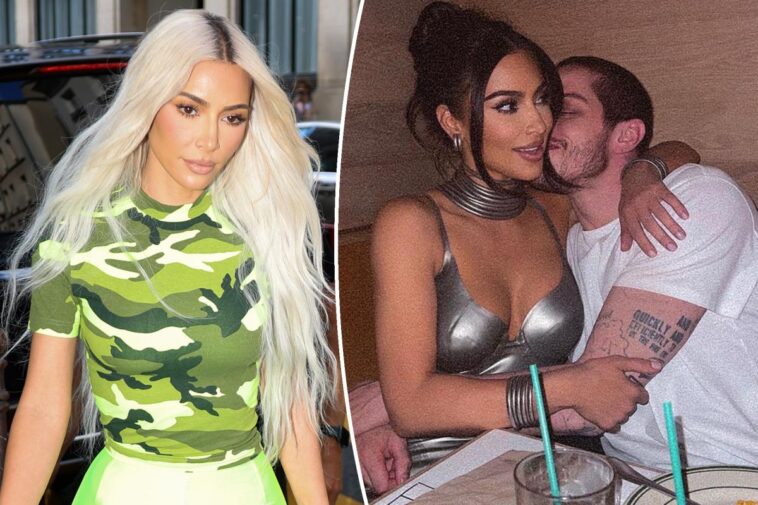 Kim Kardashian "muy triste" por la ruptura de Pete Davidson