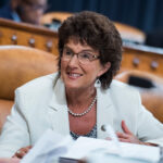 UNITED STATES - JULY 12: Rep. Jackie Walorski, R-Ind., is seen before a House Ways and Means Committee markup in Longworth Building on July 12, 2018. (Photo By Tom Williams/CQ Roll Call)