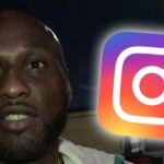 Lamar Odom recupera Instagram después de presentarse en la sede