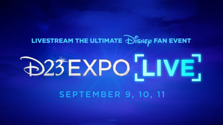 Lanzamiento del calendario de transmisión en vivo de D23 Expo