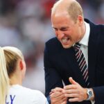 Los Royals celebran la victoria del equipo femenino inglés en la Eurocopa 2022