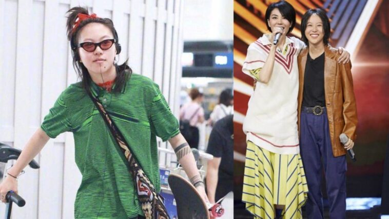 Los internautas tienen un problema con el sentido de la moda de la hija de Faye Wong, Leah Dou, la llaman “árbol de Navidad ambulante”