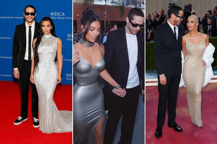 Los mejores momentos de estilo de Kim Kardashian y Pete Davidson antes de la ruptura