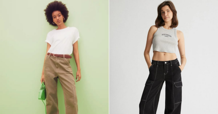 Los pantalones cargo son la última tendencia nostálgica de otoño que nos emociona