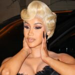 Los reflejos rojos gruesos de Cardi B son la cultura emo máxima de 2007