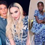 Madonna combina los atuendos de sus hijos en la fiesta de cumpleaños número 64 en Italia