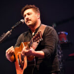 ANAHEIM, CALIFORNIA - DECEMBER 08:  Singer Marcus Mumford of Mumford and Sons performs onstage during the KROQ Absolut Almost Acoustic Christmas 2019 at Honda Center on December 08, 2019 in Anaheim, California. (Photo by Scott Dudelson/Getty Images)