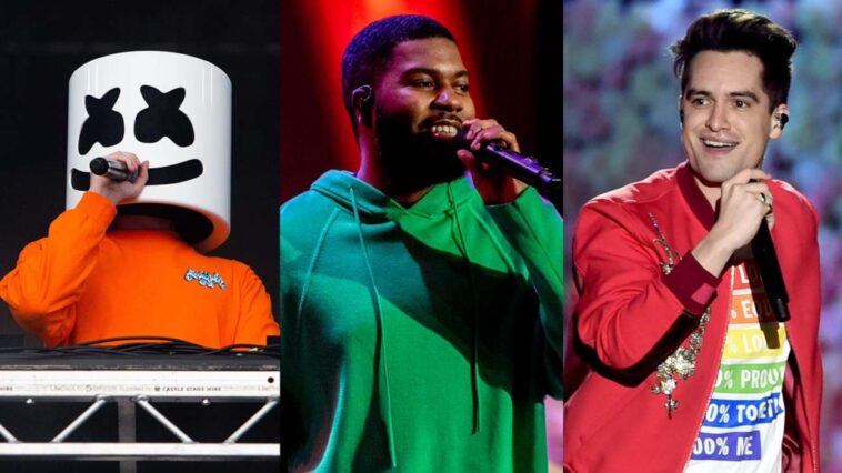 Marshmello y Khalid, ¡Pánico!  at the Disco y más actuarán en los MTV VMA 2022