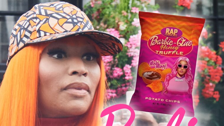 Mattel demanda a la empresa de snacks por las patatas fritas 'Barbie-Que' de Nicki Minaj