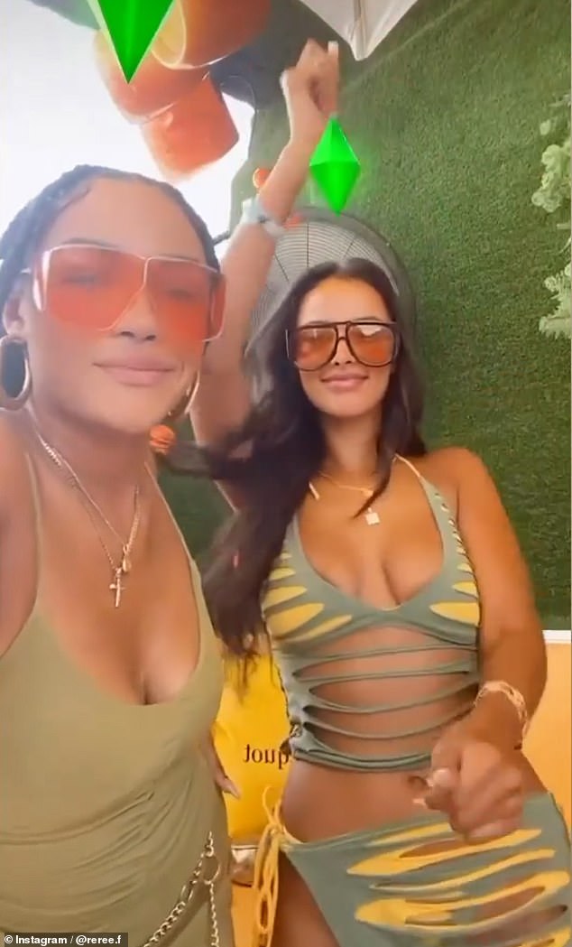 ¡Maravillosos!  Maya Jama hizo una exhibición alucinante en un video compartido en Instagram el sábado desde su escapada de cumpleaños en un lugar misterioso bañado por el sol.