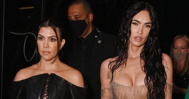 Megan Fox y Kourtney Kardashian comparten nuevas fotos de su sesión de lencería Skims