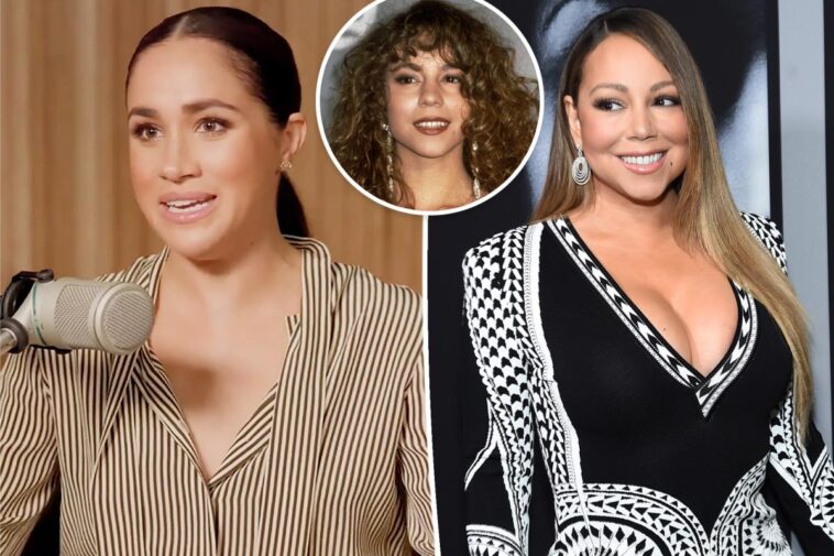 Meghan Markle y Mariah Carey hablan sobre el cabello natural en el podcast 'Archetypes'