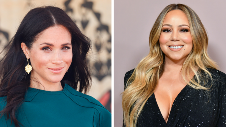 Meghan Markle y Mariah Carey se unieron para cuidar su cabello natural como mujeres birraciales