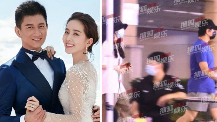 Nicky Wu llamado "poco caballeroso" después de que su esposa Liu Shishi casi choca contra una puerta mientras caminaba detrás del actor