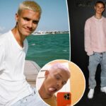 Romeo Beckham estrena cabello rosa pastel en Instagram