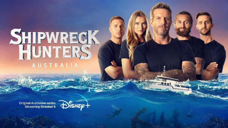 “Shipwreck Hunters Australia” próximamente en Disney+ (Australia/Nueva Zelanda)