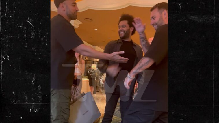 The Weeknd, Travis Scott, Tyga vistos en el mismo hotel de Las Vegas