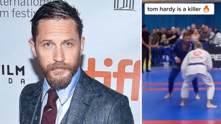 Tom Hardy gana doble oro en torneo de jiu-jitsu en el Reino Unido