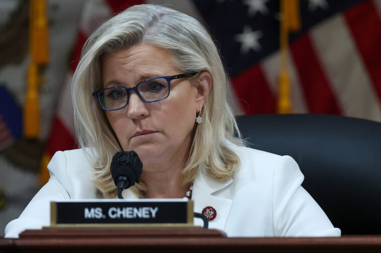 U.S. Rep. Liz Cheney (R-WY), Vice Chair of the House Select Committee to Investigate the January 6th Attack on the U.S. Capitol, delivers remarks during the fifth hearing on the January 6th investigation in the Cannon House Office Building on June 23, 2022 in Washington, DC. The bipartisan committee, which has been gathering evidence for almost a year related to the January 6 attack at the U.S. Capitol, is presenting its findings in a series of televised hearings. On January 6, 2021, supporters of former President Donald Trump attacked the U.S. Capitol Building during an attempt to disrupt a congressional vote to confirm the electoral college win for President Joe Biden.