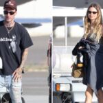 Adam Levine y su esposa Behati Prinsloo muestran a United Front después del escándalo de engaño