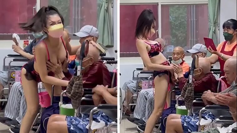 Asilo de ancianos contrata a stripper para veteranos y se disculpa por bailar erótico en el regazo