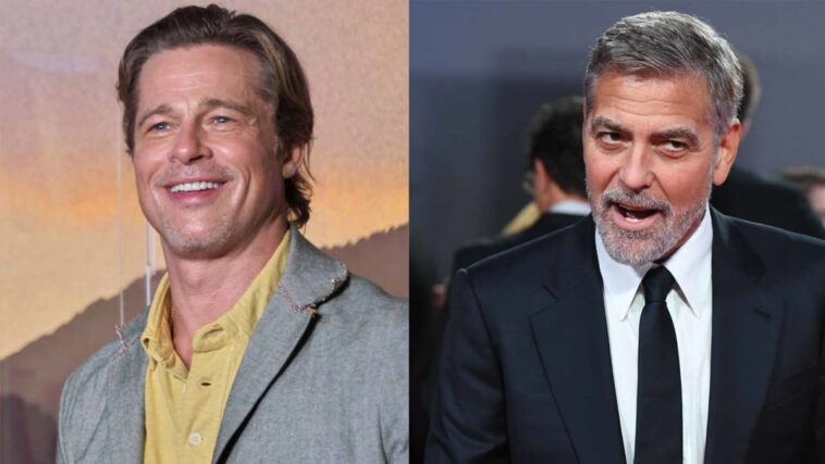 Brad Pitt cree que George Clooney y Paul Newman son los hombres más guapos del mundo