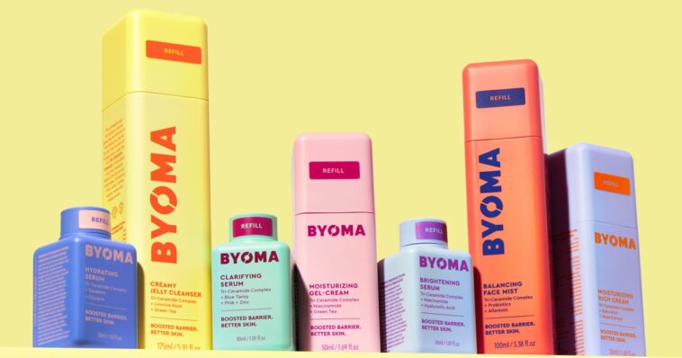 Conozca Byoma, la gama recargable para el cuidado de la piel en Target