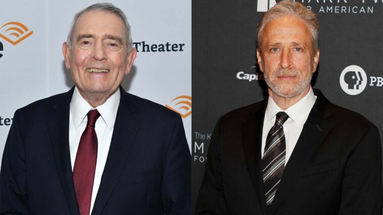 Dan Rather y Jon Stewart serán homenajeados en los premios Emmy de Nueva York