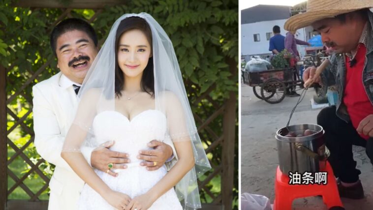 El actor chino Liu Jin sin trabajo durante 8 meses, ahora vende huevos de té y recoge materiales reciclables para ganarse la vida