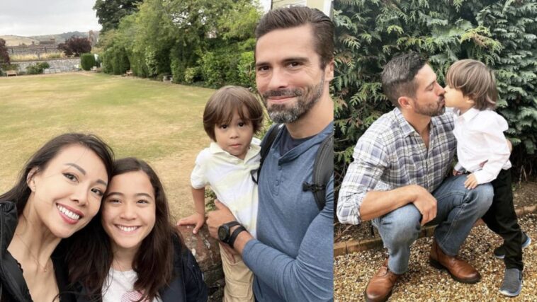 El hijo de 5 años de Jamie Yeo ya está comenzando la escuela primaria en Inglaterra