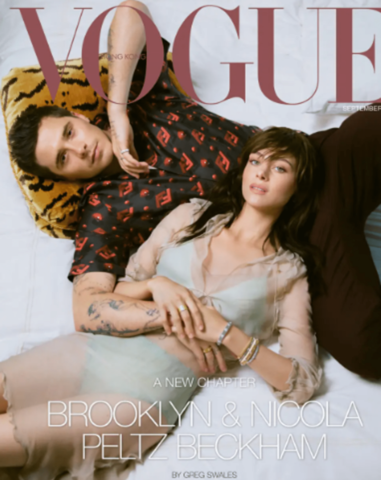 En el número más reciente de Vogue Hong Kong, Brooklyn Beckham y Nicola Peltz hablaron sobre su relación