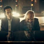 Nick Cave and Warren Ellis photographed