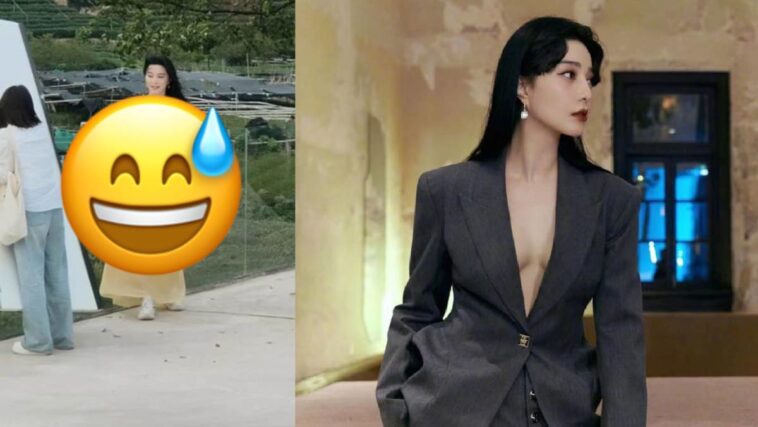 Fan Bingbing Fat avergonzada por los internautas después de que una foto de ella con un vestido largo fuera publicada en línea