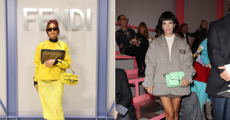 Fendi regresó a la Semana de la Moda de Milán con una pasarela inspirada en Karl Lagerfeld
