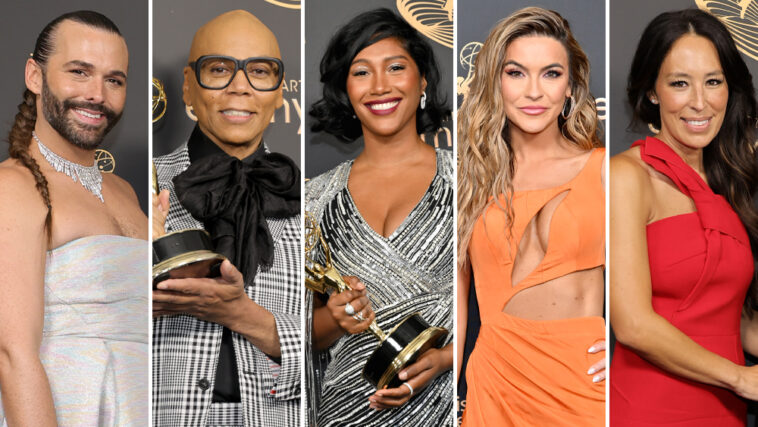 Fotos de Creative Arts Emmys 2022: Chip y Joanna Gaines, estrellas de 'Queer Eye' y 'Selling Sunset', además de RuPaul, Simone Boseman y más