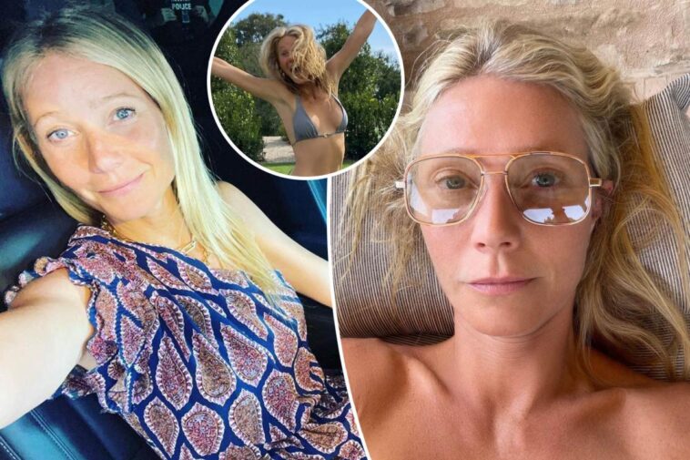 Gwyneth Paltrow muestra 'arrugas' en bikini antes de cumplir 50 años