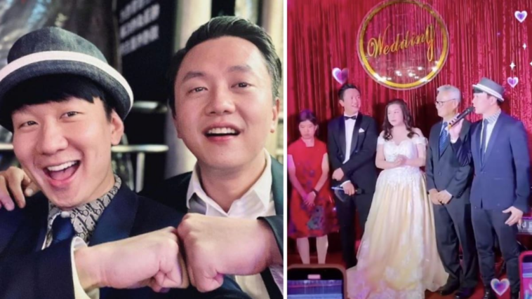JJ Lin revela por qué su hermano celebró su banquete de bodas en un templo en Taiwán después de que internautas desagradables describieran el lugar como "destartalado"