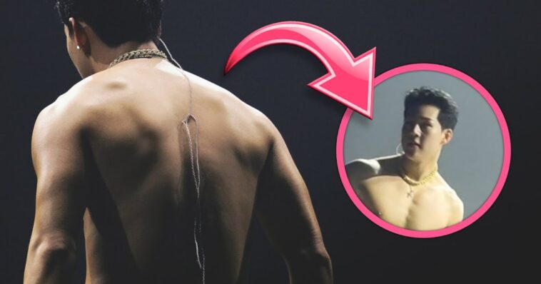 Joohoney de MONSTA X se desnuda durante un concierto y debuta con un tatuaje