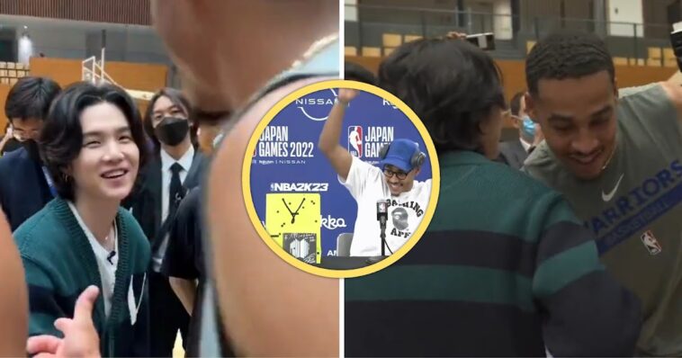 Jordan Poole de Golden State Warriors muestra con orgullo su álbum BTS autografiado por Suga