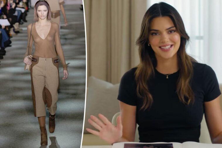 Kendall Jenner se mostró 'completamente cómoda' liberando el pezón para Marc Jacobs