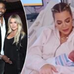 Khloé Kardashian insinúa su nombre, el bebé de Tristan Thompson