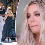 Khloé llora cuando la promoción de 'Kardashians' aborda la subrogación con Tristan