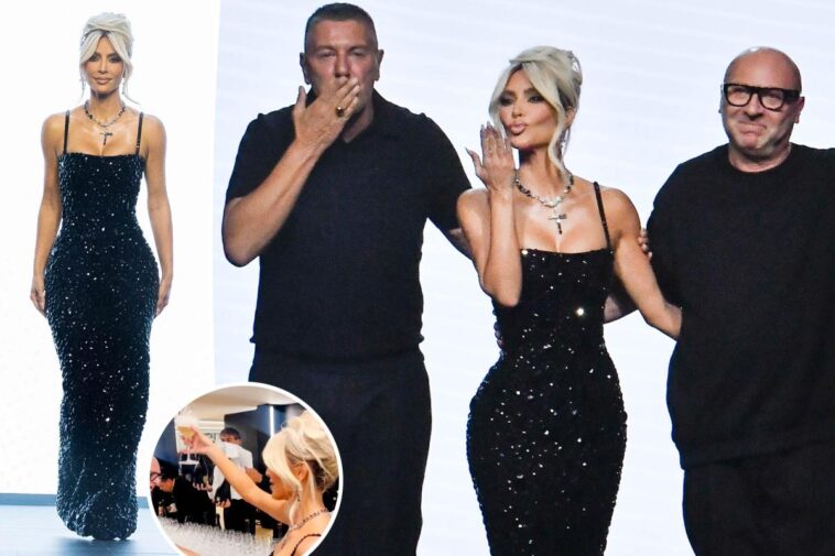 Kim Kardashian estrena colaboración con Dolce & Gabbana