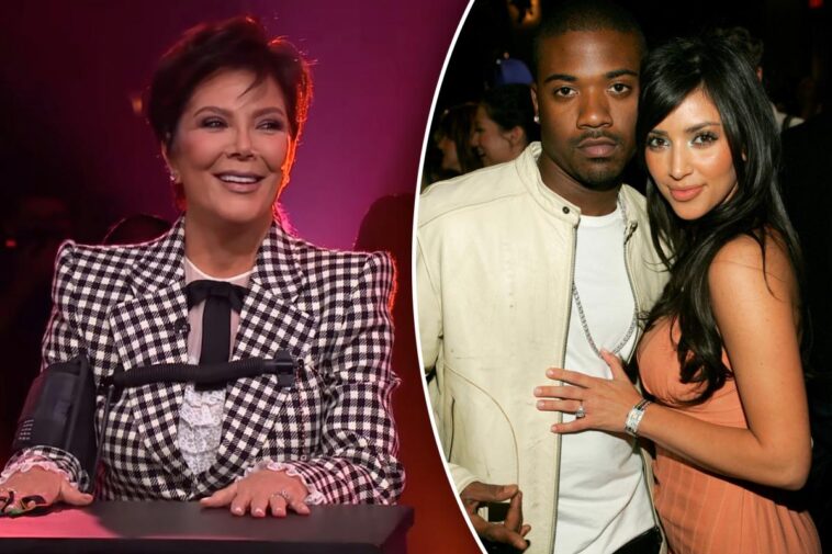 Kris Jenner reacciona a las afirmaciones de que filtró el video sexual de Kim Kardashian, Ray J