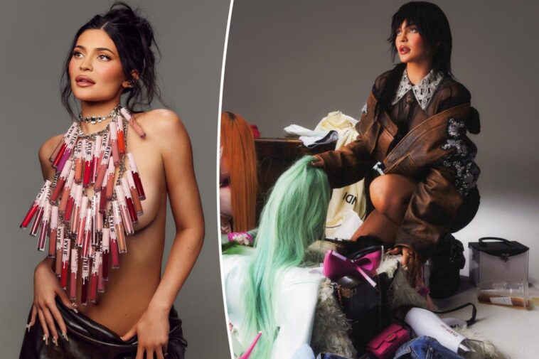 Kylie Jenner usa lápiz labial 'top' en portada de CR Fashion Book