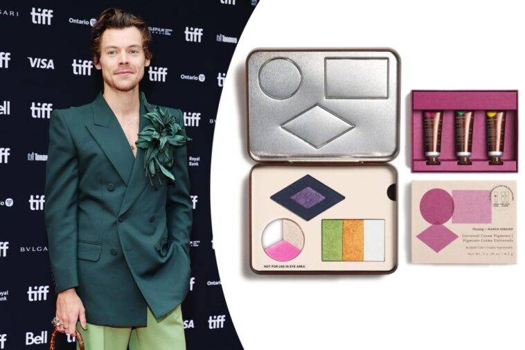 La marca de belleza Pleasing de Harry Styles está lanzando maquillaje