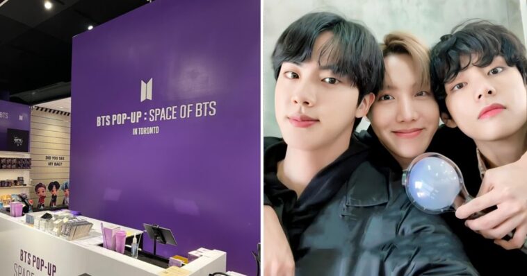 La razón por la que la tienda pop-up de BTS en Canadá tuvo que cerrar temporalmente muestra la influencia global del grupo