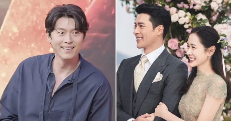 Las acciones recientes del actor Hyun Bin durante una entrevista muestran lo emocionado que está por el embarazo de Son Ye Jin